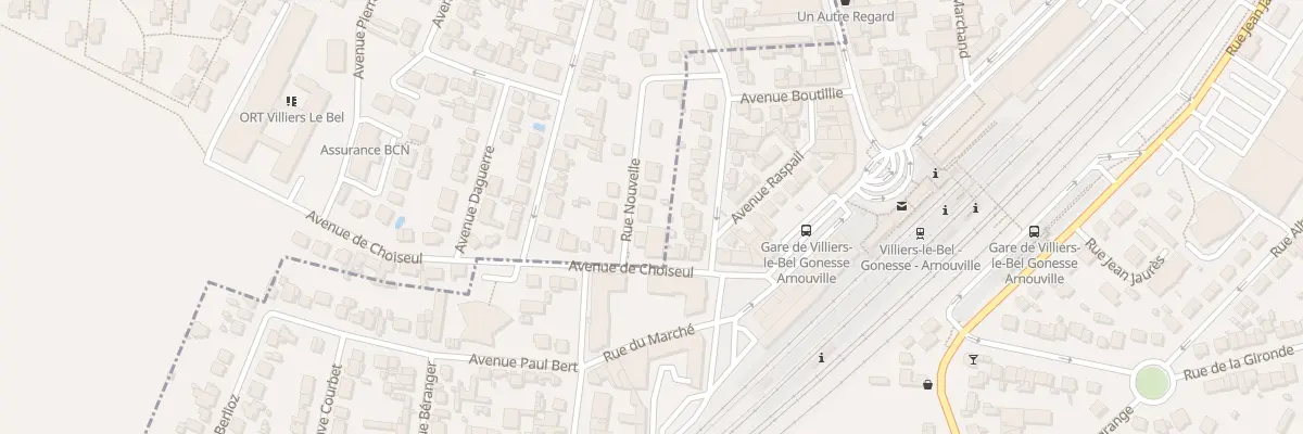 Plan du 4 Rue Nouvelle à Villiers-le-Bel