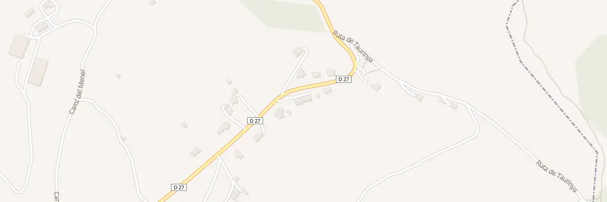 Plan du 5003 Rte de Taurinya à Fillols
