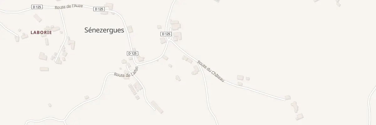 Plan du 5004 Le Bourg à Sénezergues