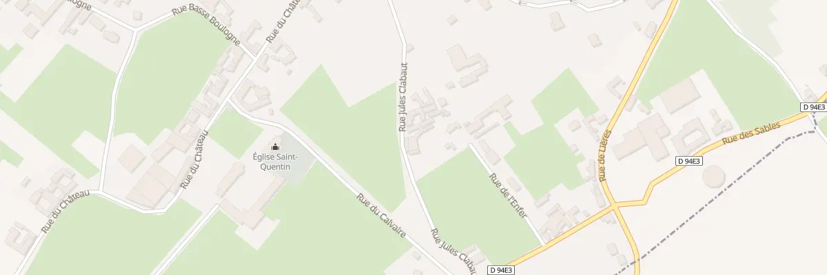 Plan du 170 Rue Jules Clabaut à Saint-Hilaire-Cottes