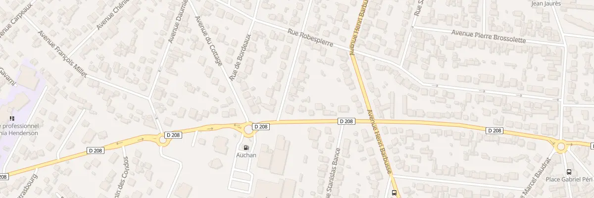 Plan du 4 Rue Raymond Bergogne à Arnouville