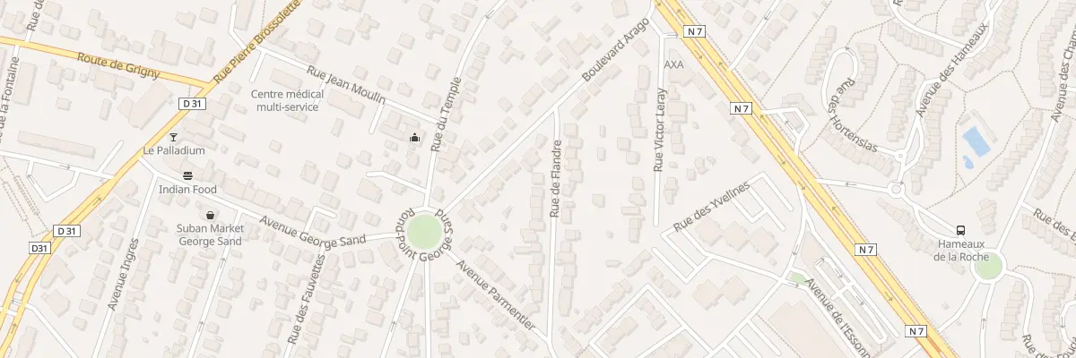 Plan du 6 Rue de Flandre à Ris-Orangis