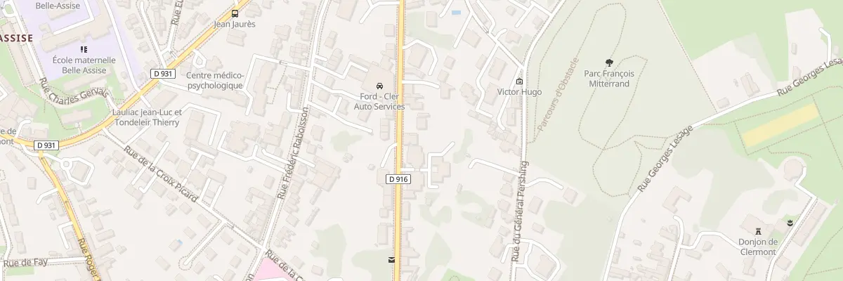 Plan du 78 Rue du Général de Gaulle à Clermont