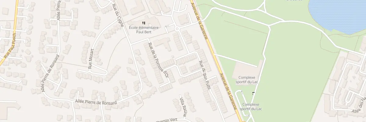 Plan du 22 Rue du Bon Puits à Évry-Courcouronnes