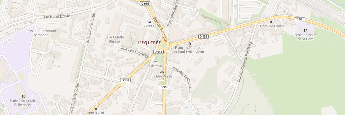 Plan du 114 Rue du Général de Gaulle à Clermont