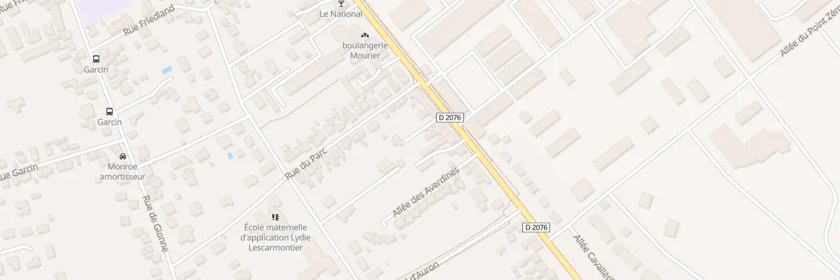Plan du 68 Av de Dun à Bourges