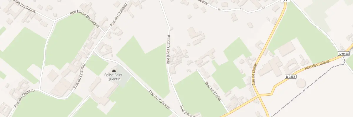 Plan du 212 Rue Jules Clabaut à Saint-Hilaire-Cottes