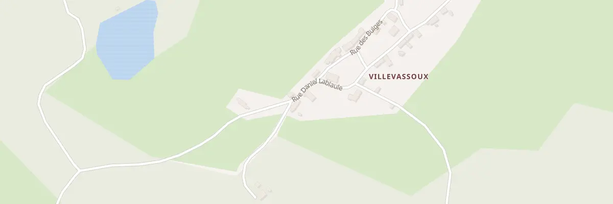 Plan du 5077 Villevassoux à Fernoël