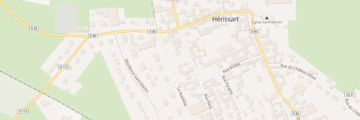 Plan du 3B Rue Bara à Hérissart