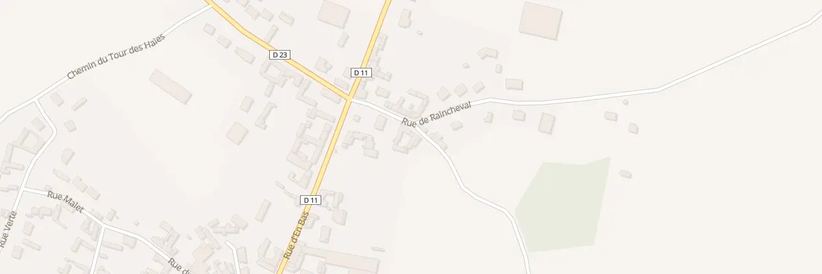 Plan du 2 Rue de Raincheval à Puchevillers