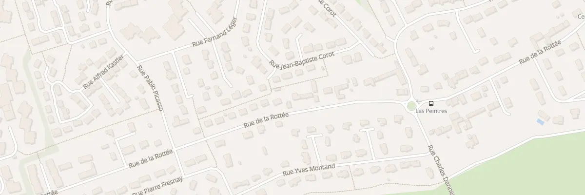 Plan du 94 Rue de la Rottée à Bourges
