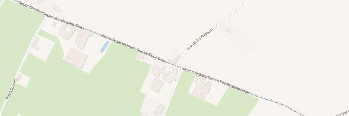 Plan du 866 Rue de Blaringhem à Lynde