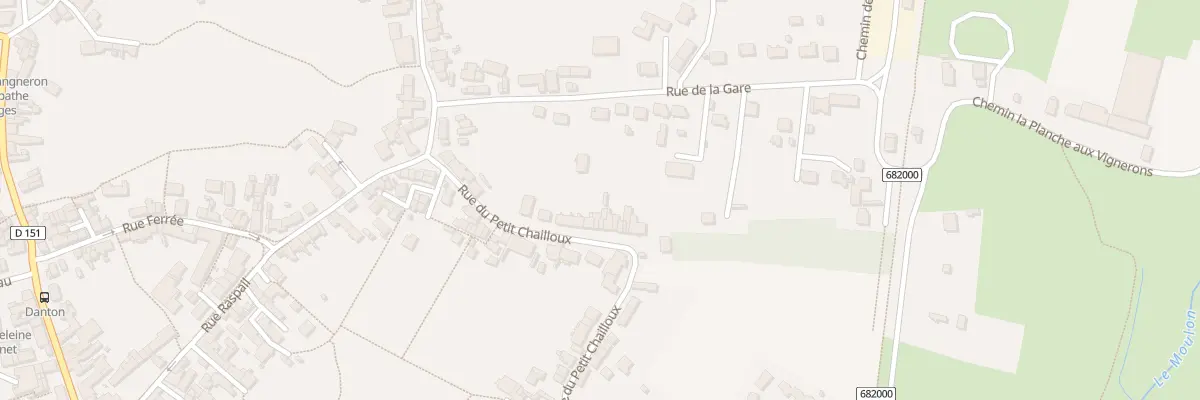 Plan du 17 Rue du Petit Chailloux à Bourges