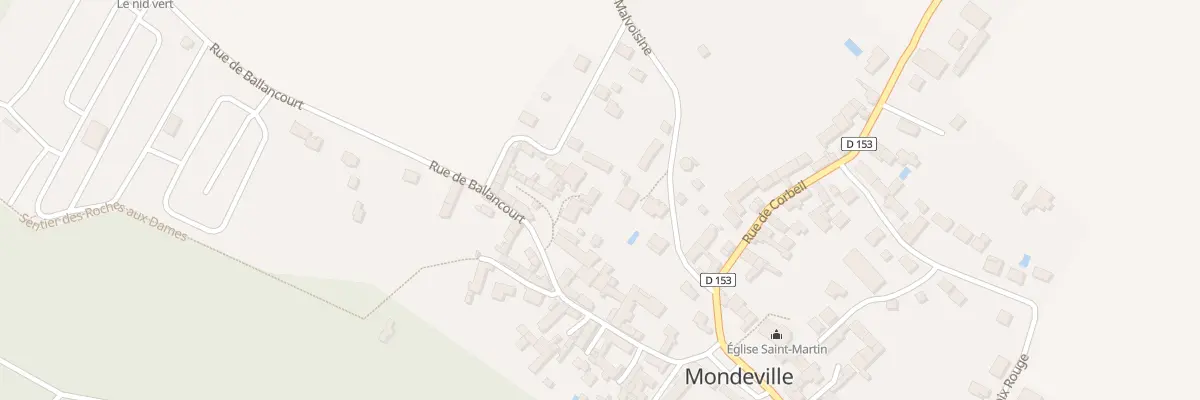 Plan du 14 Rue de Ballancourt à Mondeville