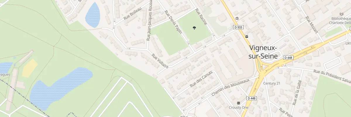Plan du 31 Rue Voltaire à Vigneux-sur-Seine