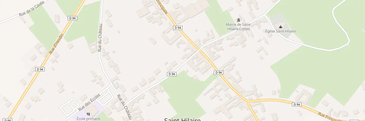 Plan du 40 Rue du 14 Juillet 1789 à Saint-Hilaire-Cottes