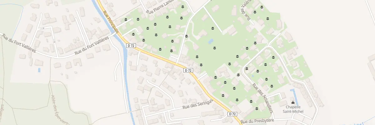 Plan du 57 Rue Principale CD 72 à Téteghem-Coudekerque-Village