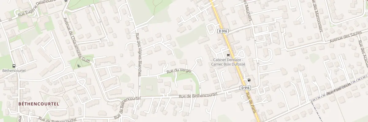 Plan du 6 Rue du Verger à Clermont