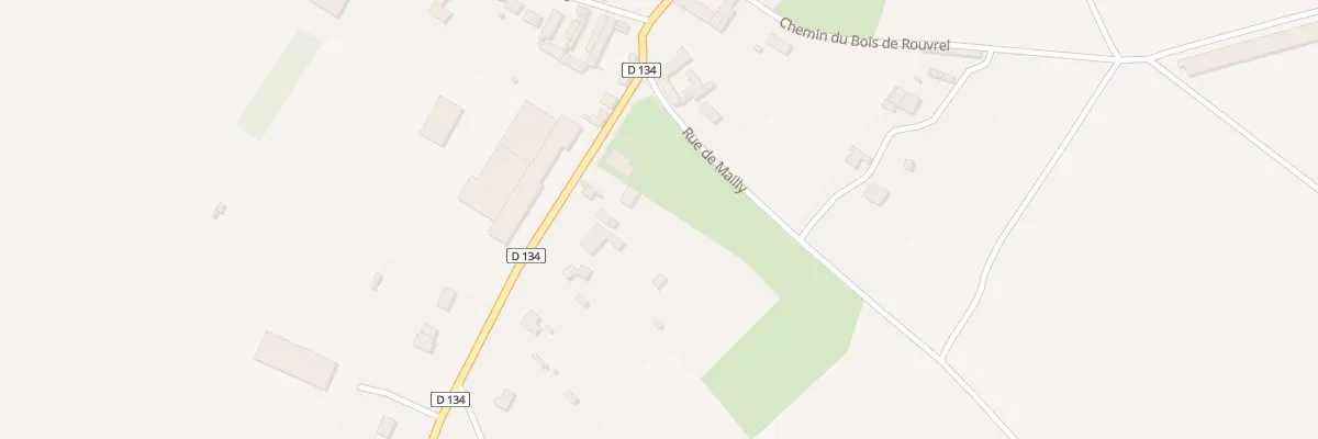 Plan du 1 Rue de Merville à Rouvrel