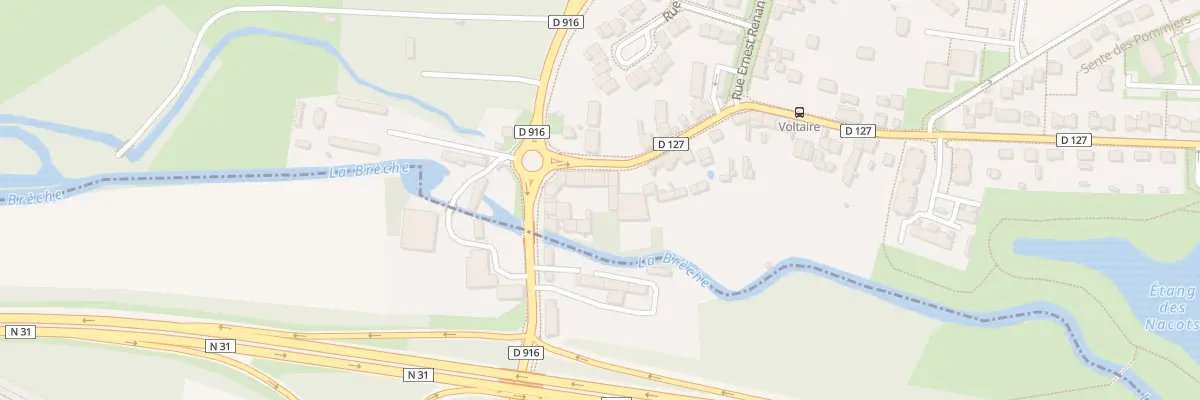 Plan du 4T Rue Ernest Renan à Fitz-James