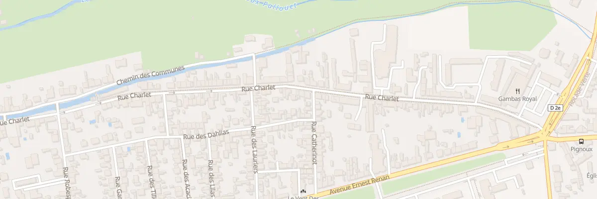 Plan du 144 Rue Charlet à Bourges
