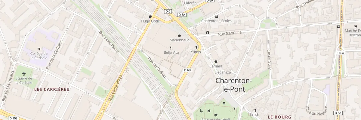 Plan du 21 Rue Arthur Croquette à Charenton-le-Pont