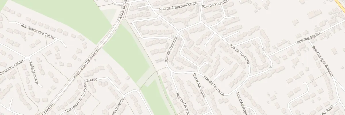 Plan du 60 Rue de Touraine à Bourges