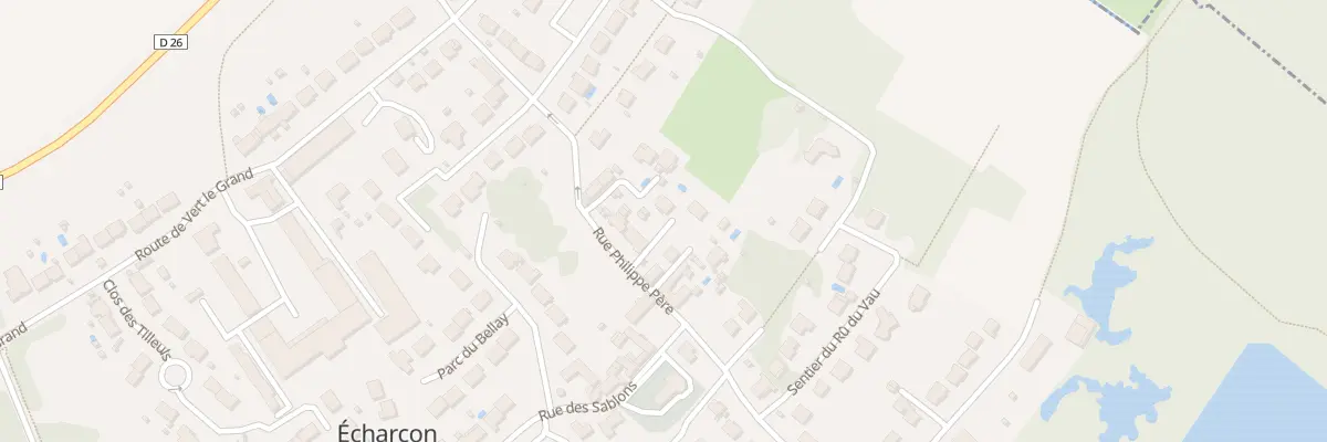 Plan du 12T Rue Philippe Père à Écharcon