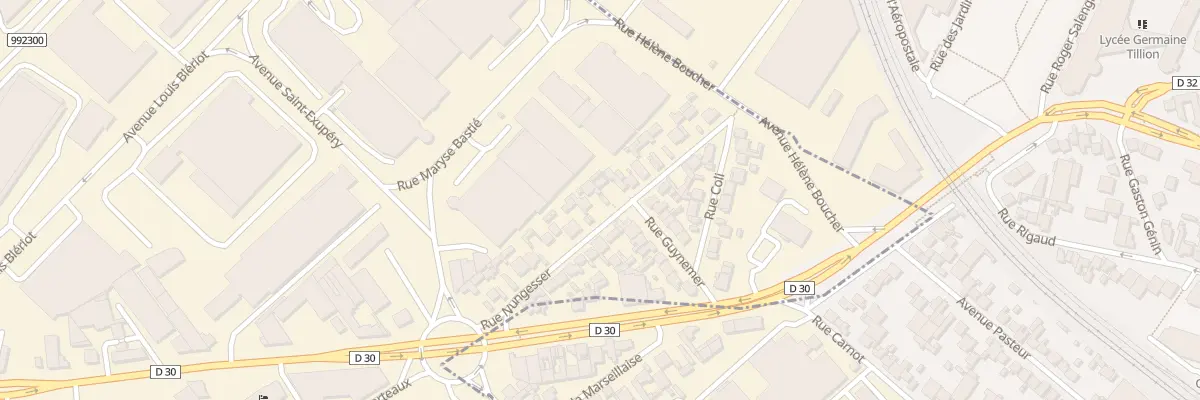 Plan du 29 Rue Nungesser à La Courneuve