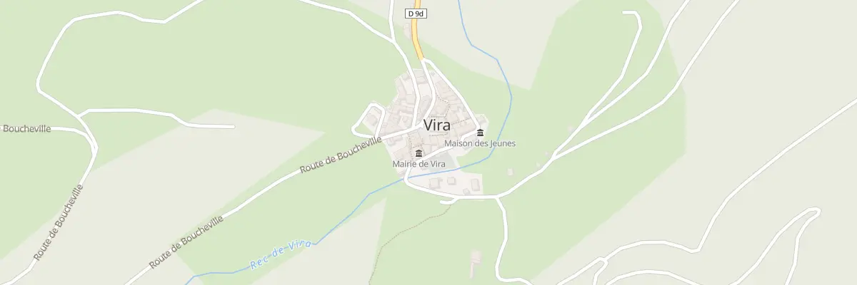 Plan du 2 Le Village à Vira