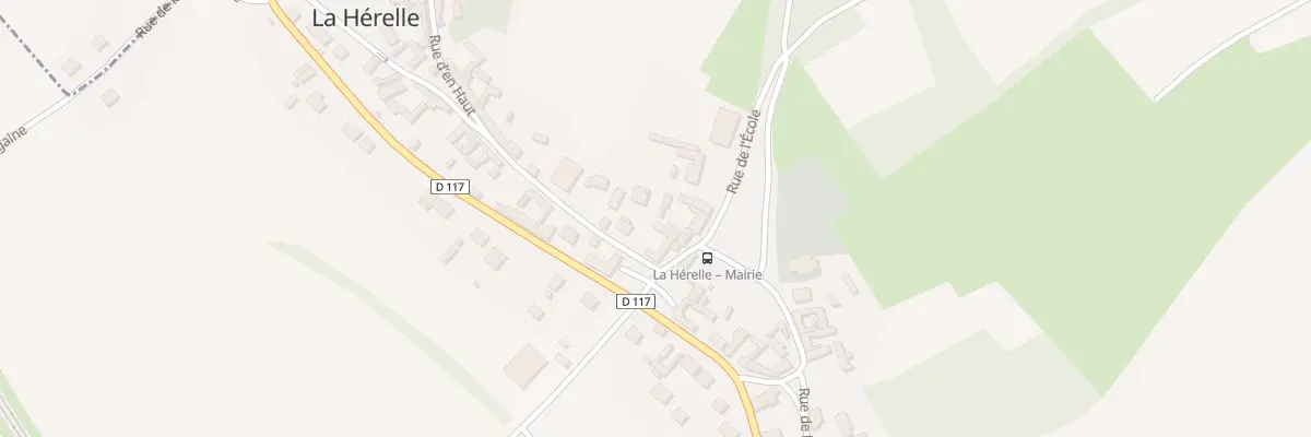 Plan du 4 Rue d’En Haut à La Hérelle