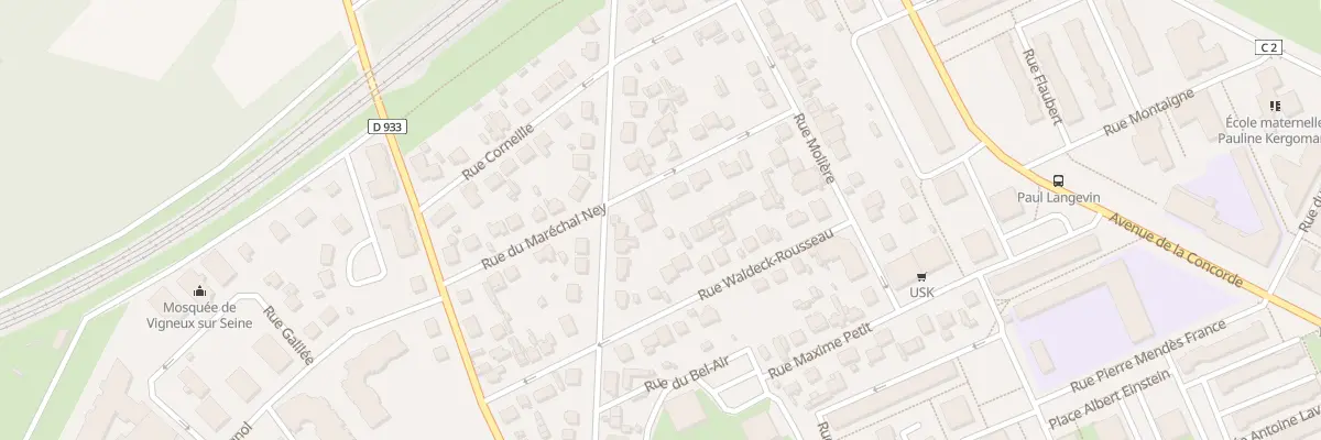 Plan du 18 Rue du Maréchal Ney à Vigneux-sur-Seine
