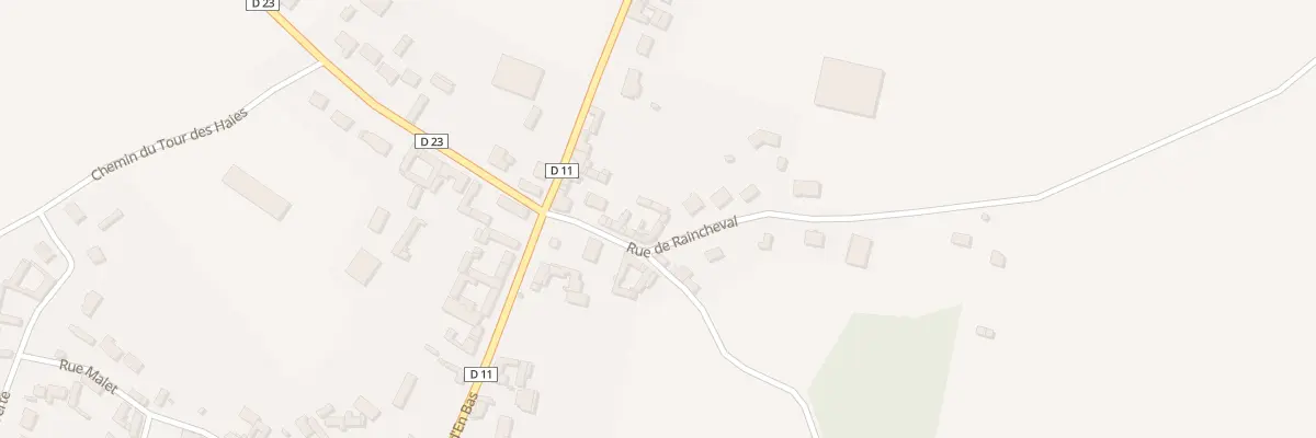 Plan du 5 Rue de Raincheval à Puchevillers