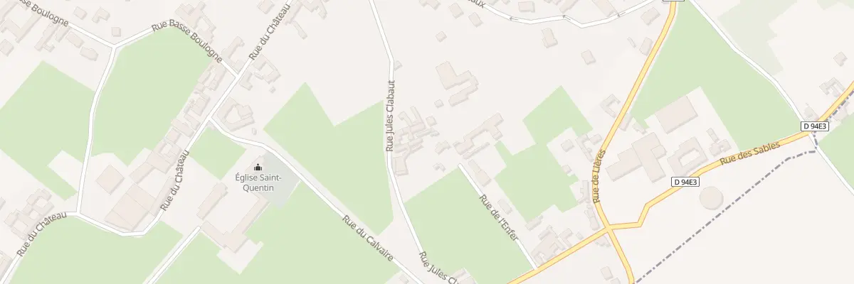 Plan du 179 Rue d’Enfer à Saint-Hilaire-Cottes