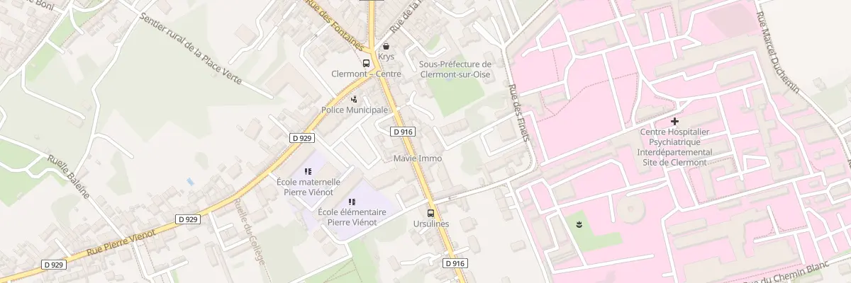 Plan du 27 Rue de Paris à Clermont