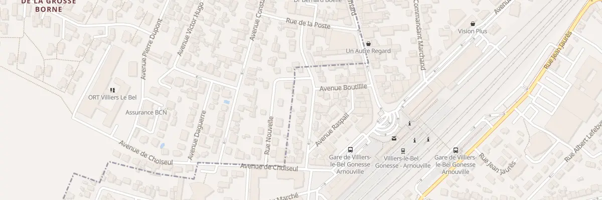 Plan du 19 Av Pasteur à Arnouville