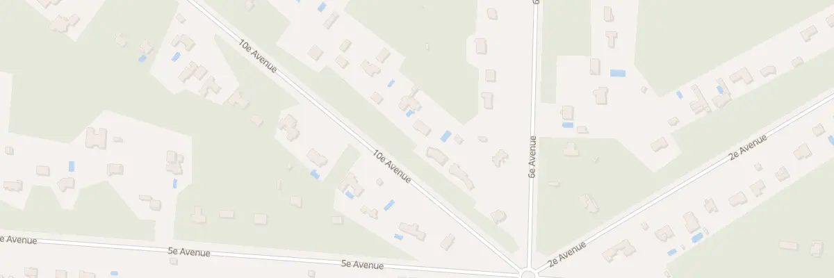 Plan du 8 Av 10eme Avenue à Lamorlaye