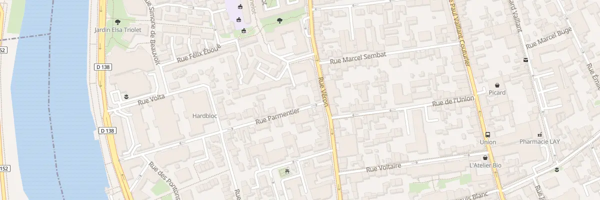 Plan du 114 Rue Véron à Alfortville