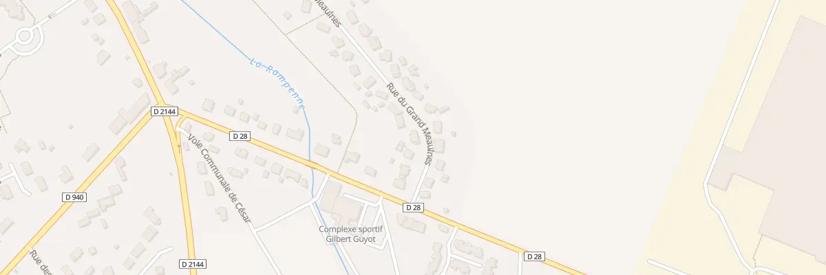 Plan du 50 Rue du Grand Meaulnes à Levet
