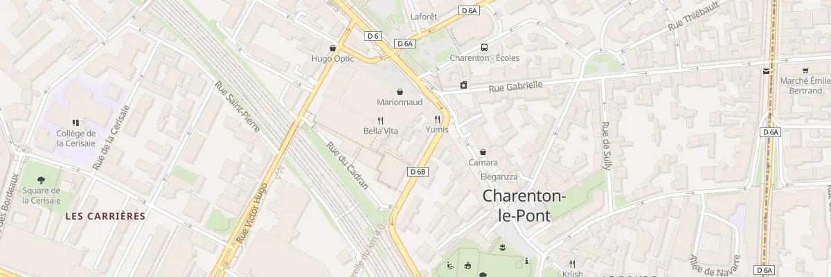 Plan du 23 Rue Arthur Croquette à Charenton-le-Pont