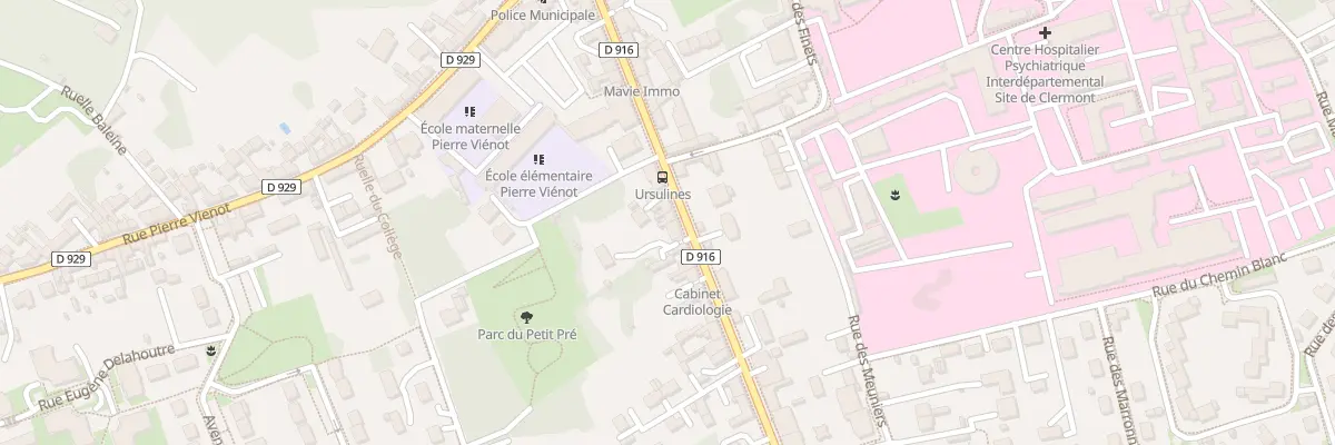 Plan du 22 Rue de Paris à Clermont