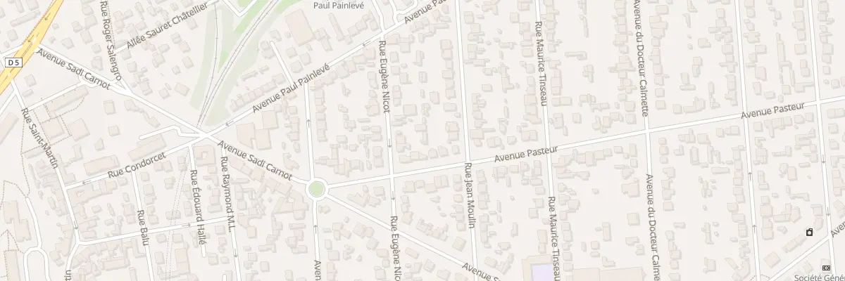 Plan du 36B Rue Eugene Nicot à Villeneuve-le-Roi