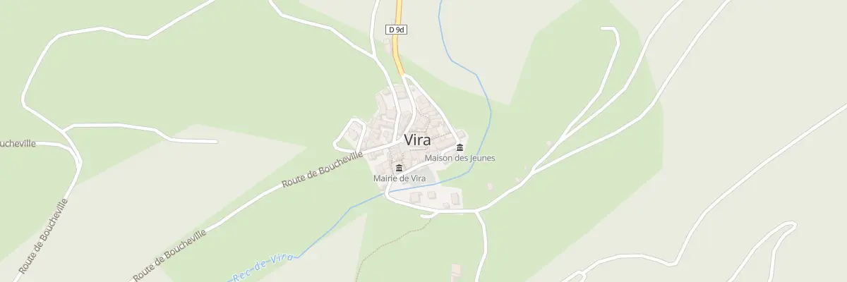 Plan du 12 Rue de la Voute à Vira