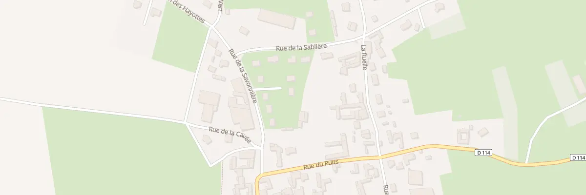 Plan du 15B Rue de la Savonnière à Hérissart
