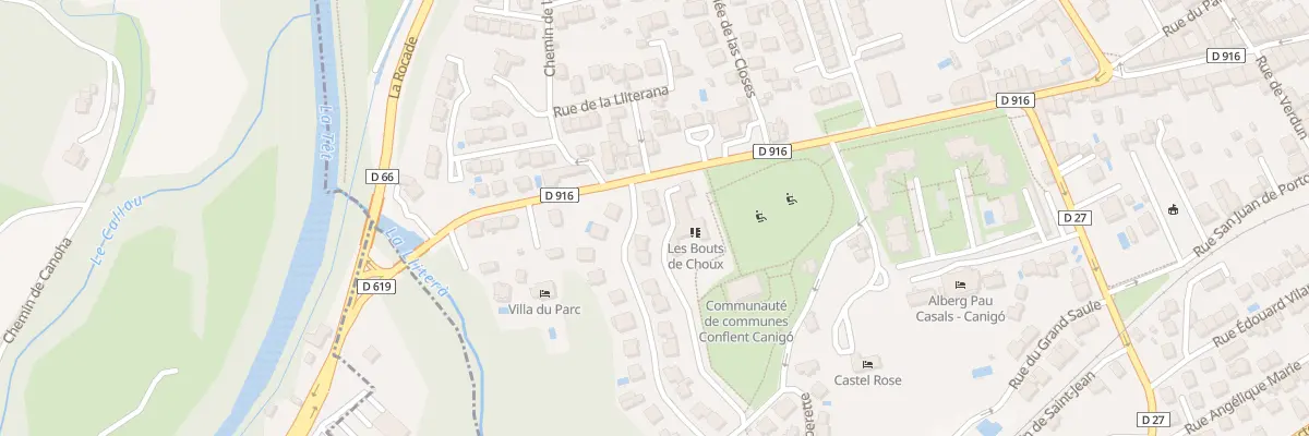Plan du 3 Rue de la Sardane à Prades