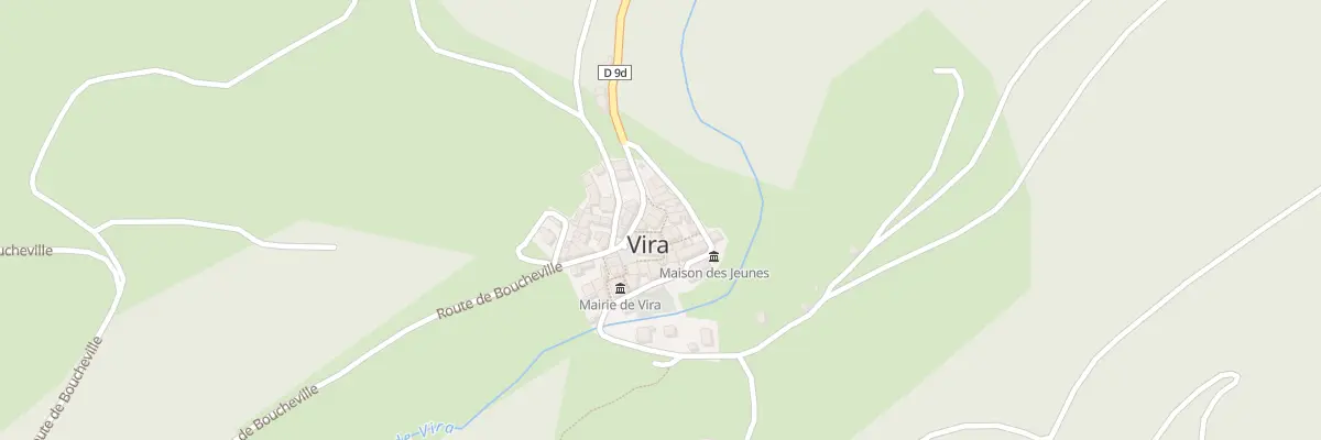 Plan du 33 Le Village à Vira
