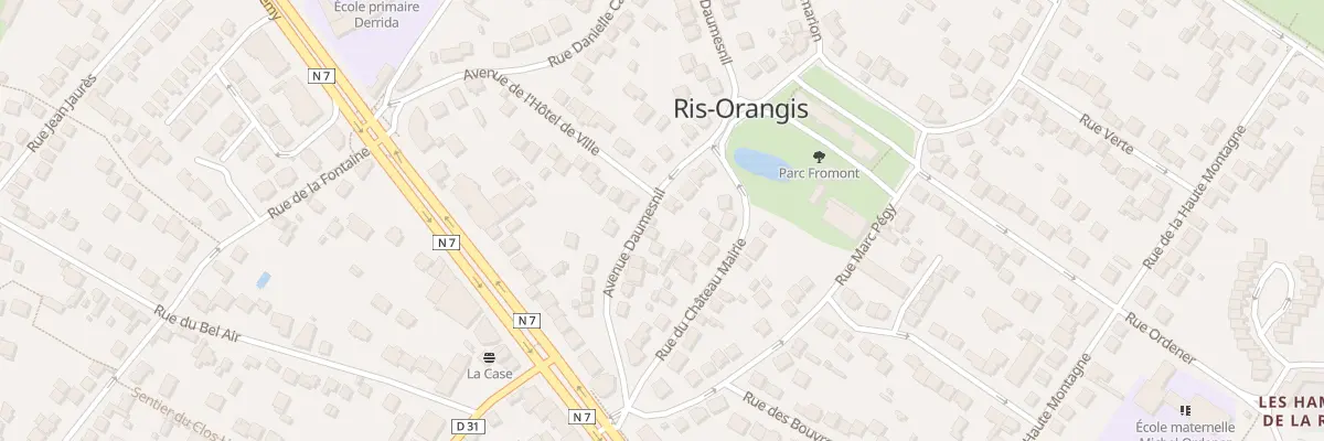 Plan du 51 Av Daumesnil à Ris-Orangis