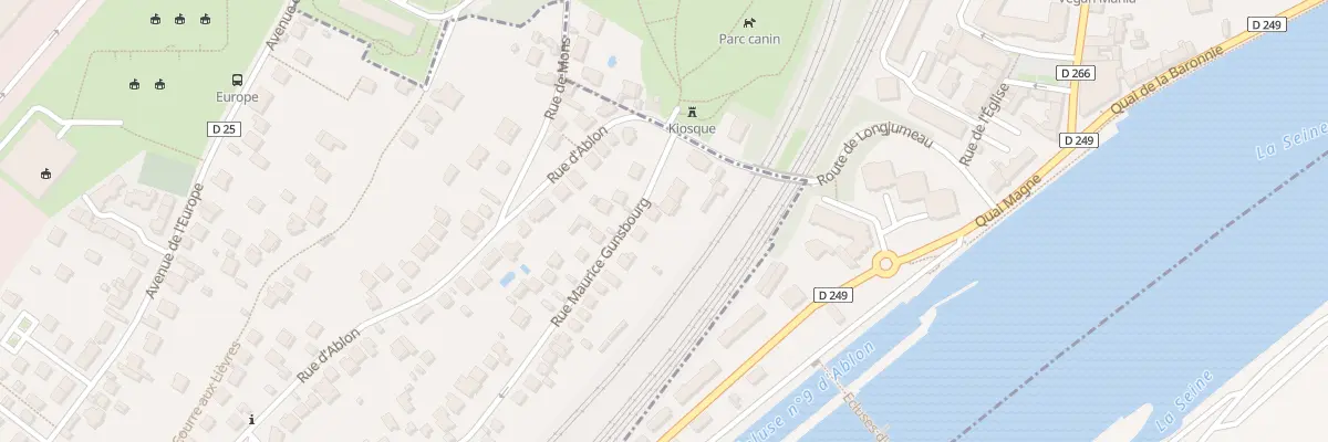 Plan du 70 Rue Maurice Gunsbourg à Athis-Mons