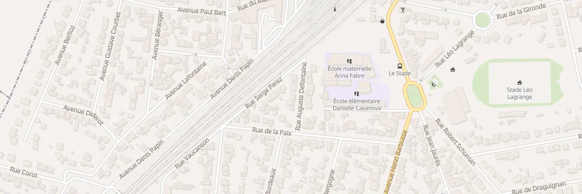 Plan du 5 Rue Auguste Defontaine à Sagy