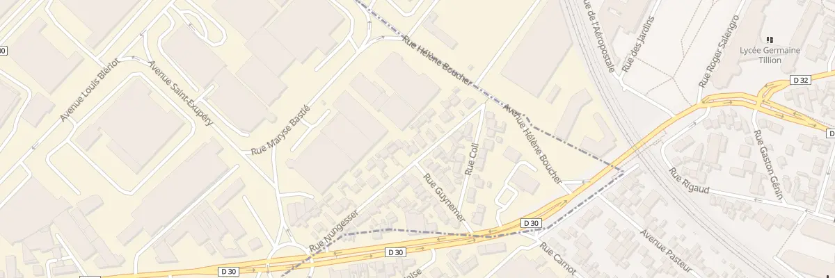 Plan du 37 Rue Nungesser à La Courneuve